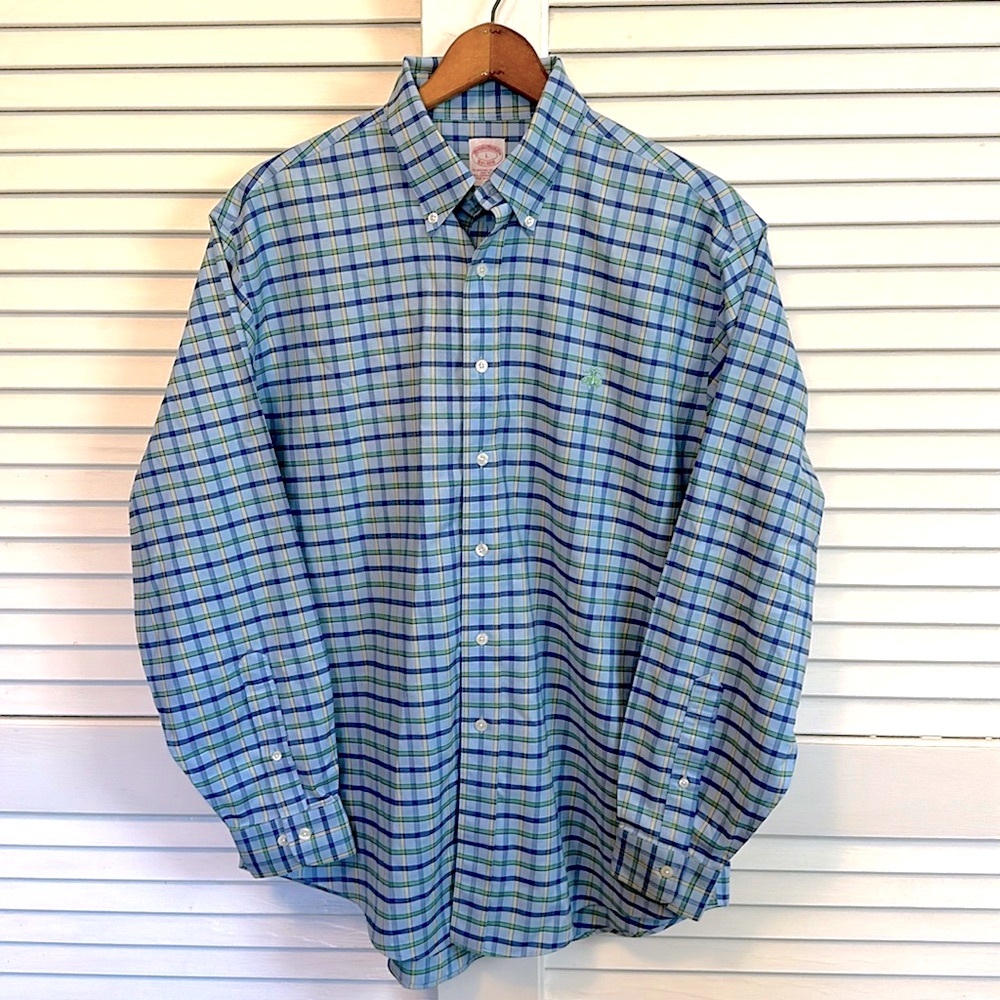 Men’s Brooks Brothers Button Down Shirt Size Large